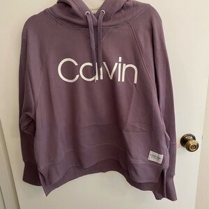 Calvin Klein Purple Hoodie